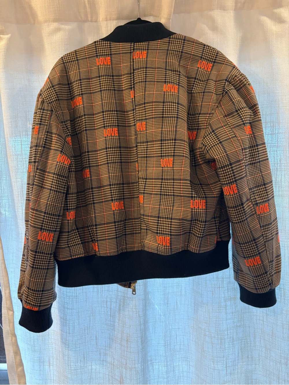 Avec Les Filles Embroidered LOVE Bomber Jacket - Size M - SOLD OUT - Picture 6 of 11